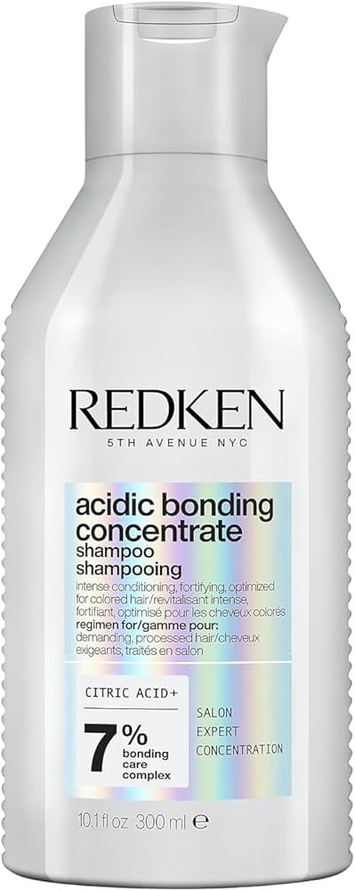 Redken Acidic Bonding Concentrate Shampoo For Damaged Hair Repair - Strengthens and Repairs Weak ... | Amazon (US)