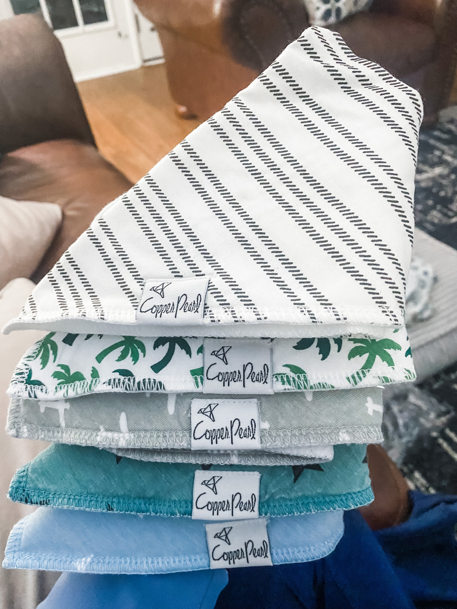 Copper Pearl Bib Set 4pk curated on LTK