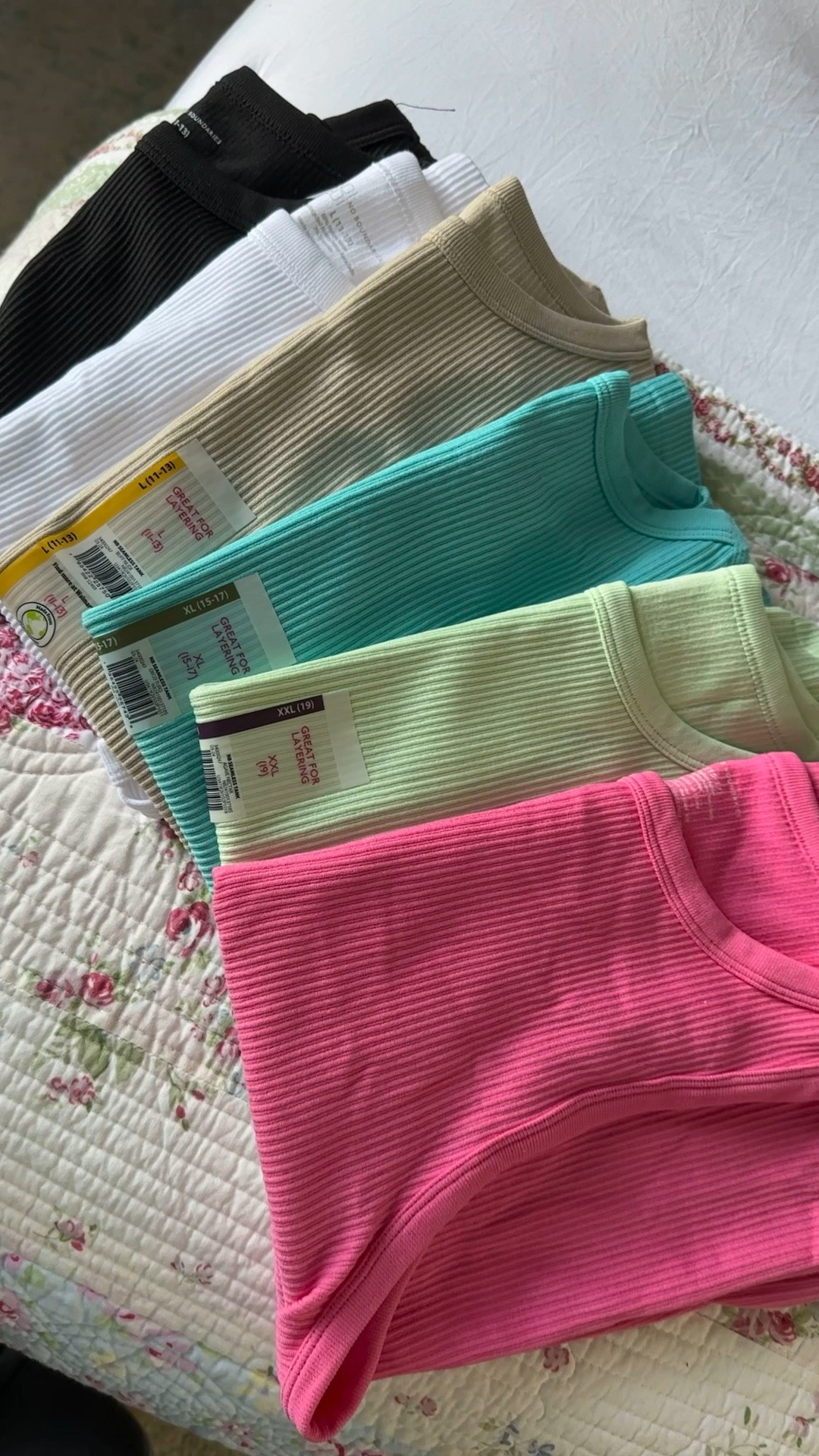 The BEST ribbed tanks for $5 at Walmart! I stocked up on these they are so good and so easy to style!

#LTKStyleTip #LTKSaleAlert #LTKxWalmart