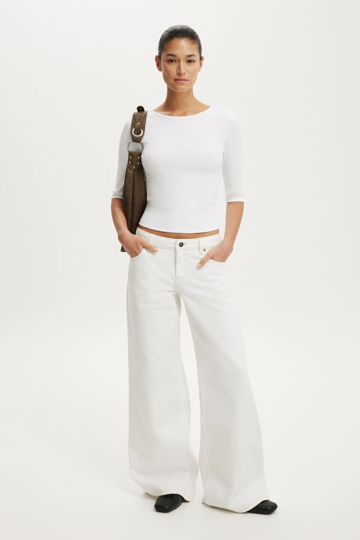 Boat Neck 3/4 Sleeve | Cotton On (ANZ)