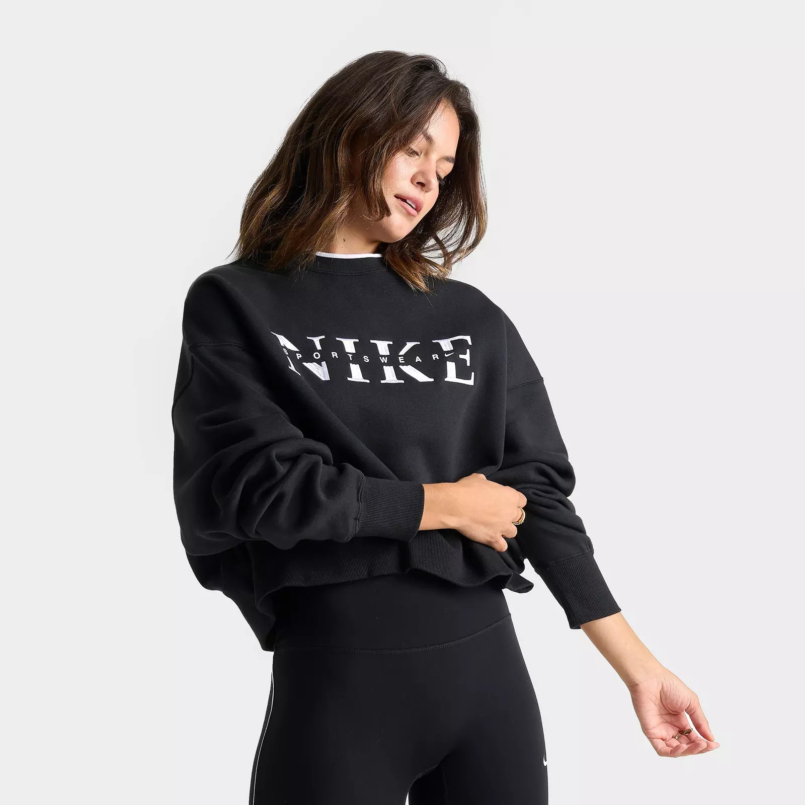 Women's Nike Sportswear Phoenix Fleece Oversized Crewneck Sweatshirt | Finish Line (US)