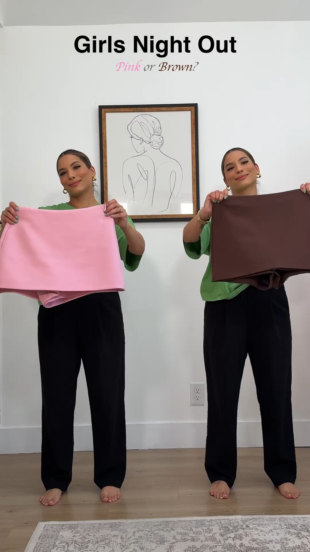 Pink or brown? 
Skorts size M

#LTKStyleTip #LTKPetite