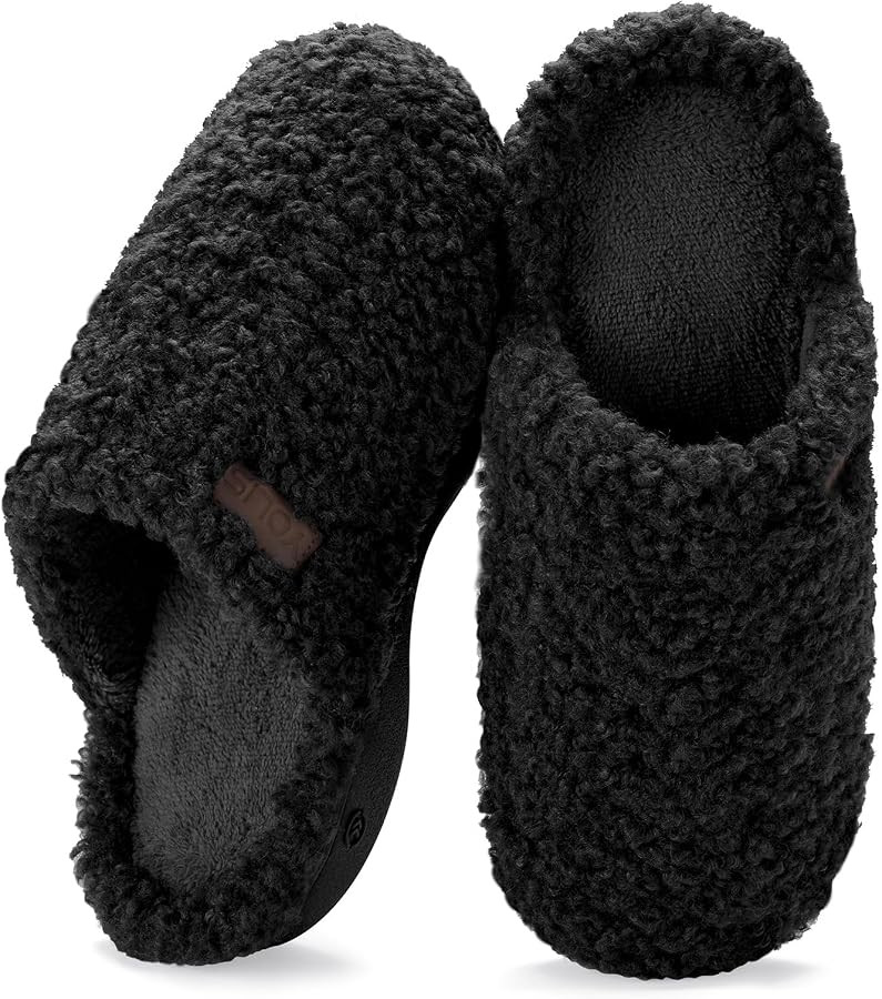 YOLIS Womens Fuzzy Slippers Slip on Slippers for Women Cozy High-density Memory Foam House Slippe... | Amazon (US)