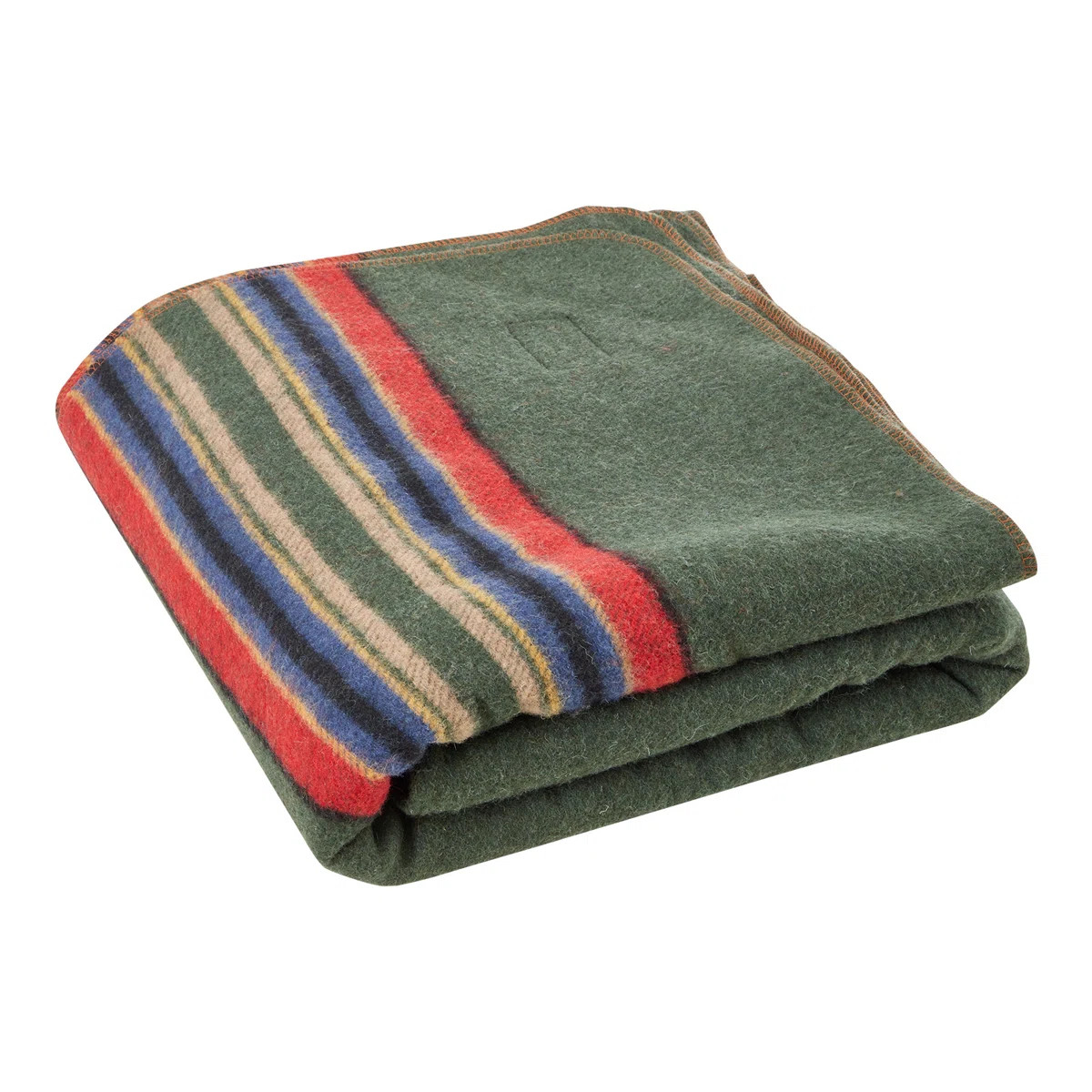 Stellweilan Tessberg Wool Camping Blanket 64" x 88" Warm for Camping Hiking Travel Texture & Revi... | Wayfair North America