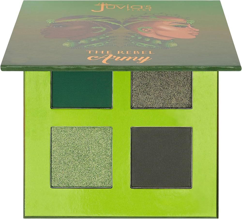 Juvia's Place Rebel Quad Army Eyeshadow Palette - Professional Eye Makeup, Pigmented Eyeshadow Pa... | Amazon (US)