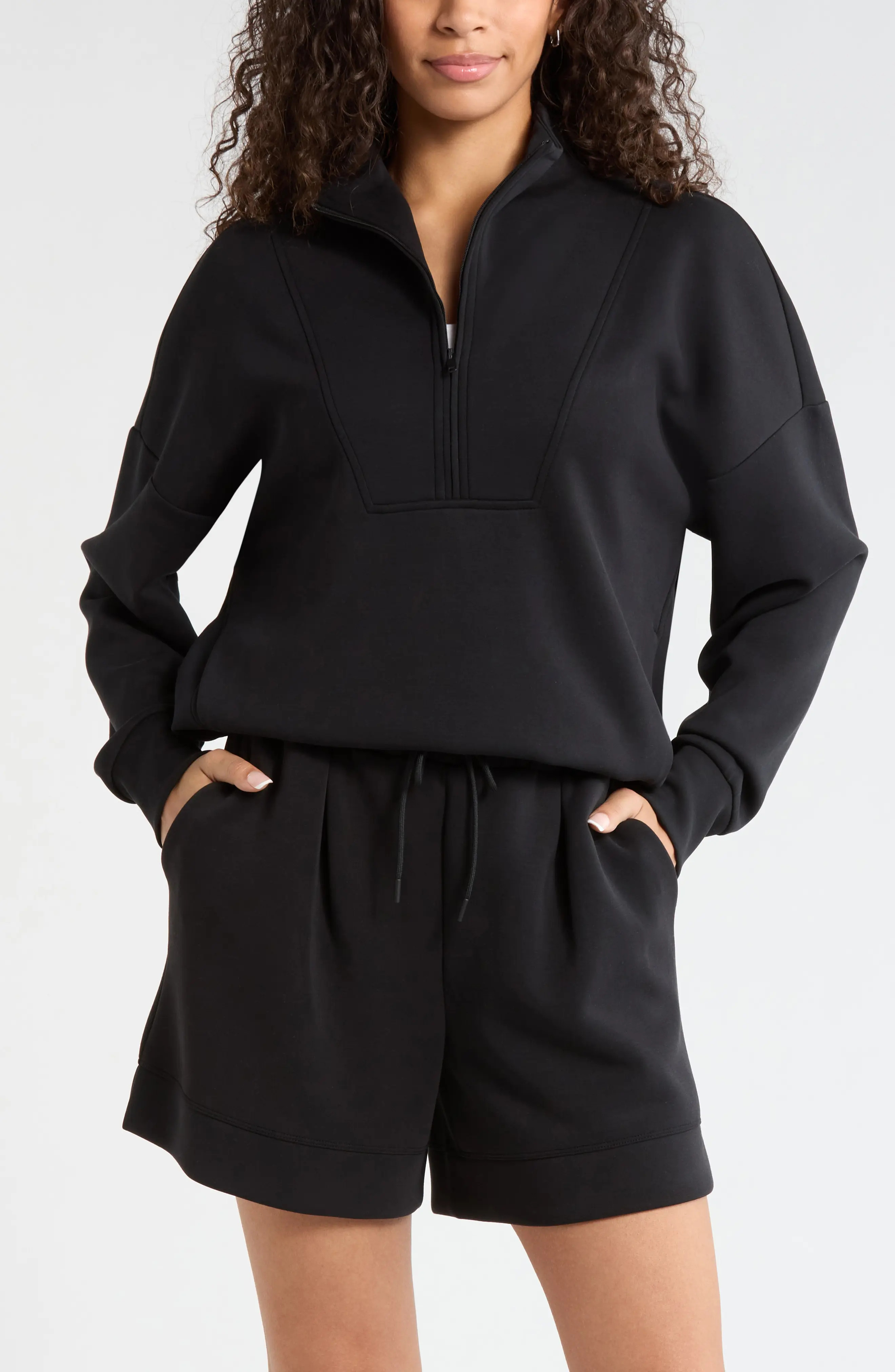 Soft Luxe Half Zip Pullover (Women) | Nordstrom | Nordstrom
