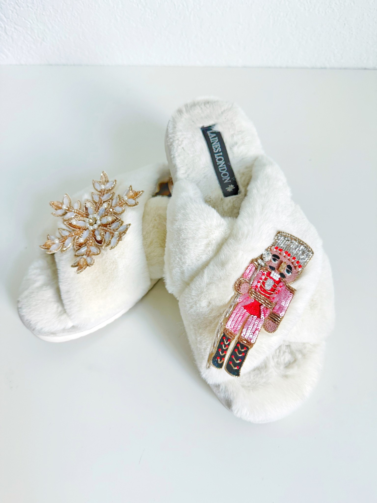 I’ve had these beautiful slippers for 2 years now and I still love them! We host Christmas at our house and I wear one of my holiday slippers (I have several) so I can be comfy. These are probably my favorite pair to wear!

Holiday slippers l Christmas slippers l nutcracker slippers l snowflake slippers 

#LTKHoliday #LTKselfcare #LTKGiftGuide