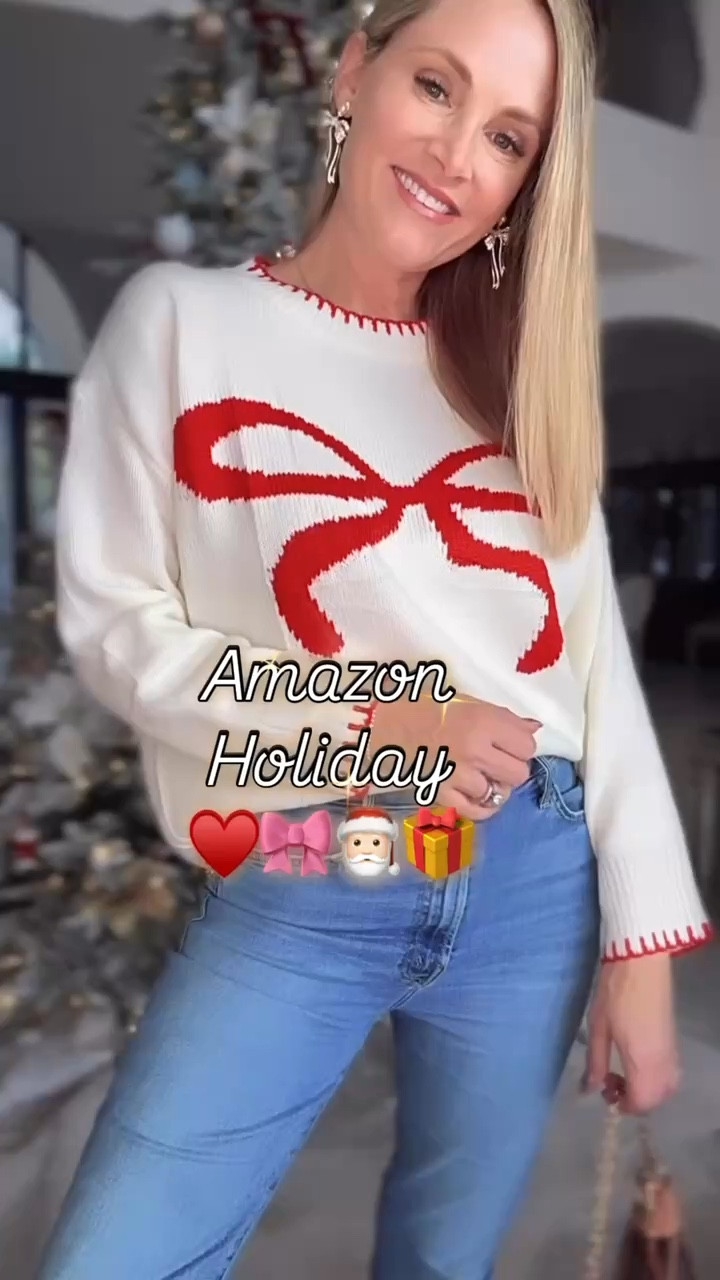 Amazon casual holiday outfits that are adorable 🥰 

#LTKStyleTip #LTKFindsUnder50 #LTKHoliday