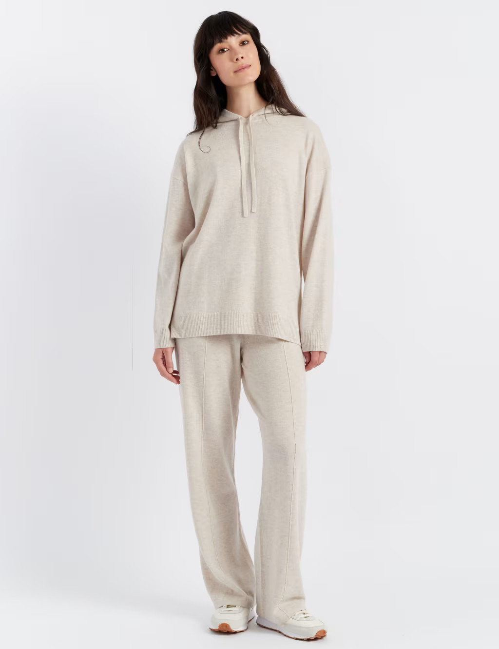 Wool Rich Relaxed Hoodie with Cashmere | Marks & Spencer (UK)