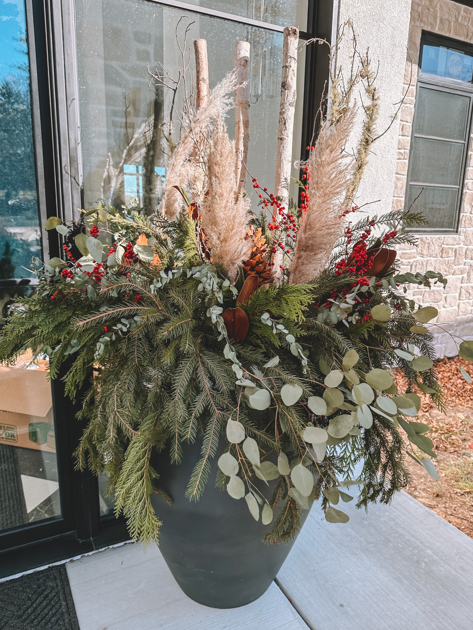 My exact pots for our front porch 