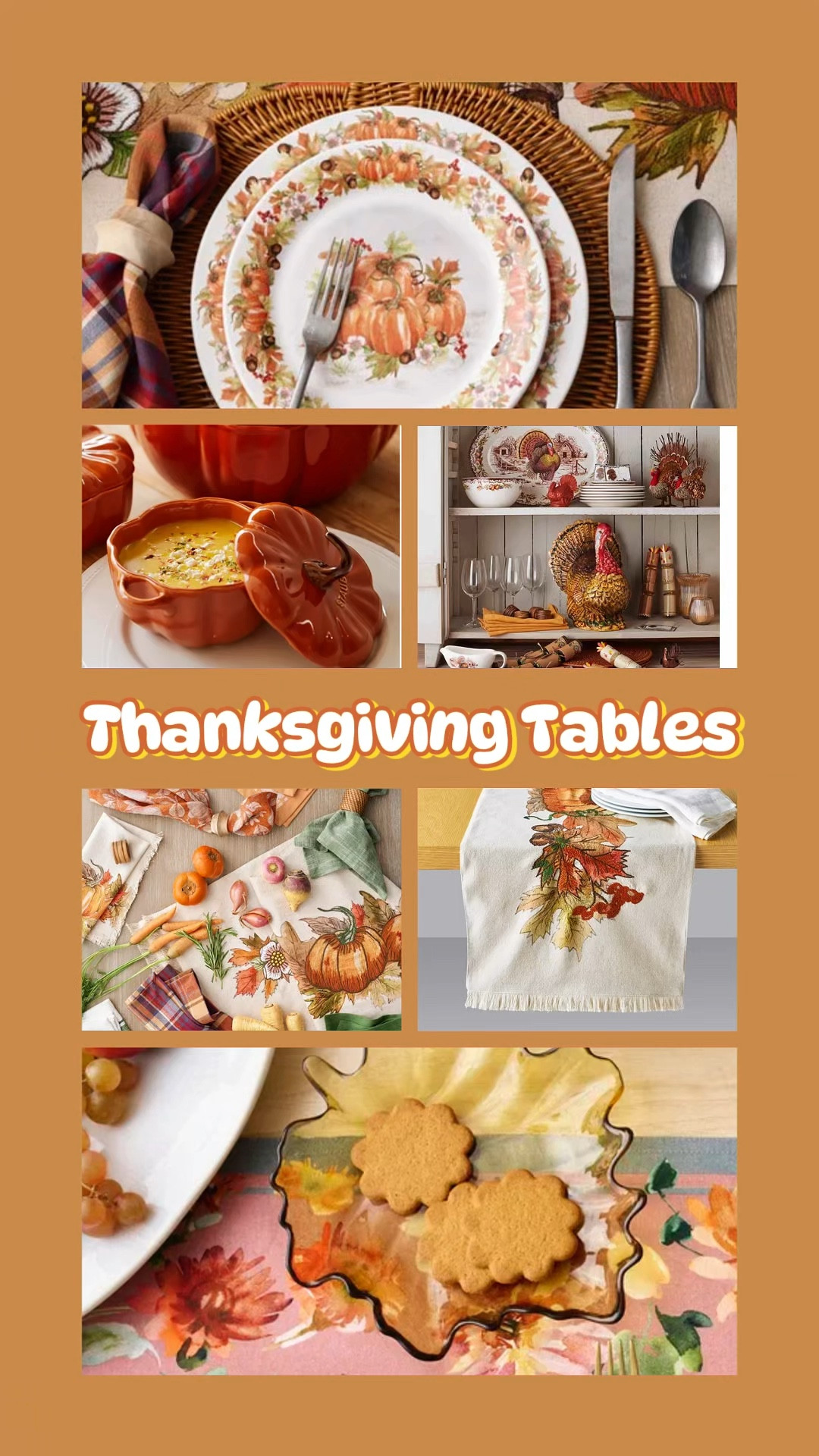 I love to create Tablescapes for dinner parties and everyday meals! Thanksgiving gives you the opportunity to work with so many colors and textures. These pieces will help you build a tablescape to Wow! 

#LTKHoliday #LTKOver40 #LTKHome