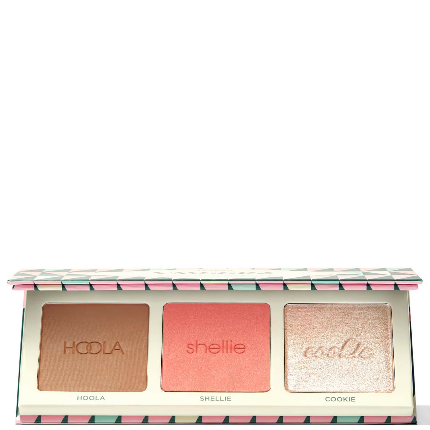 benefit Cheery Cheeks Hoola Bronzer, Blusher and Highlighter Palette (Worth £89.00) | Look Fantastic (ROW)