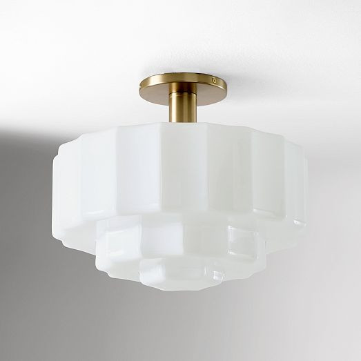 Jules Flush Mount (14") | West Elm (US)