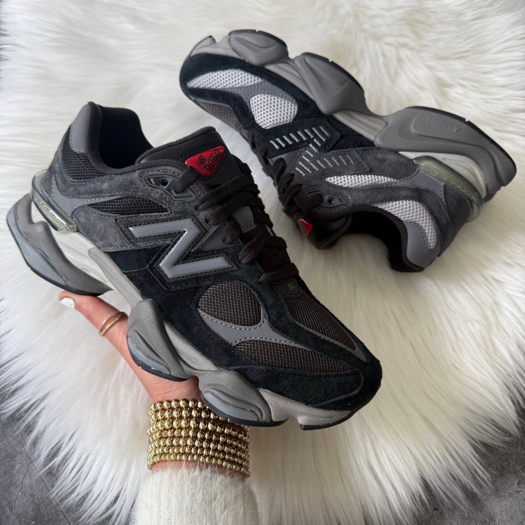 New balance 9060 unisex sneakers I went down a half size 