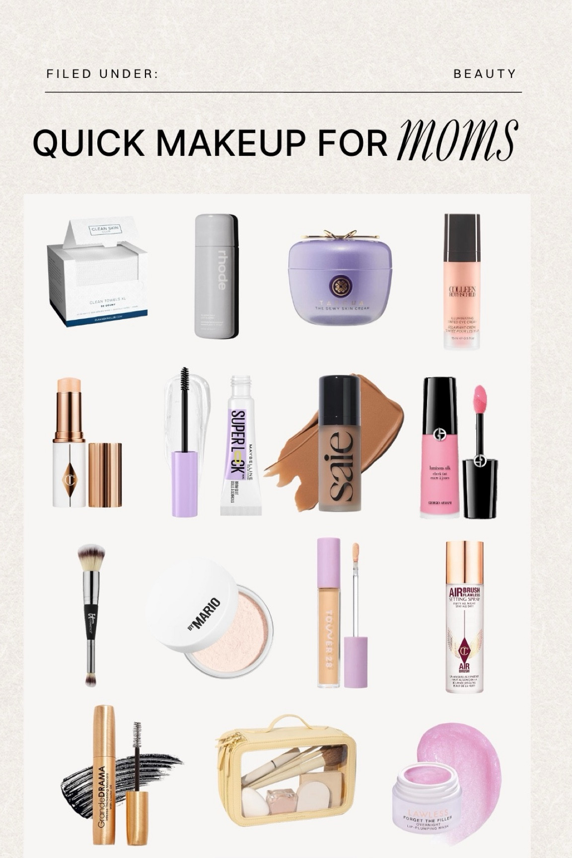 5 min mom makeup 🫶🏼

#LTKBeauty