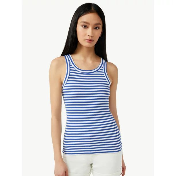 Free Assembly Women's Cut Away Tank Top - Walmart.com | Walmart (US)