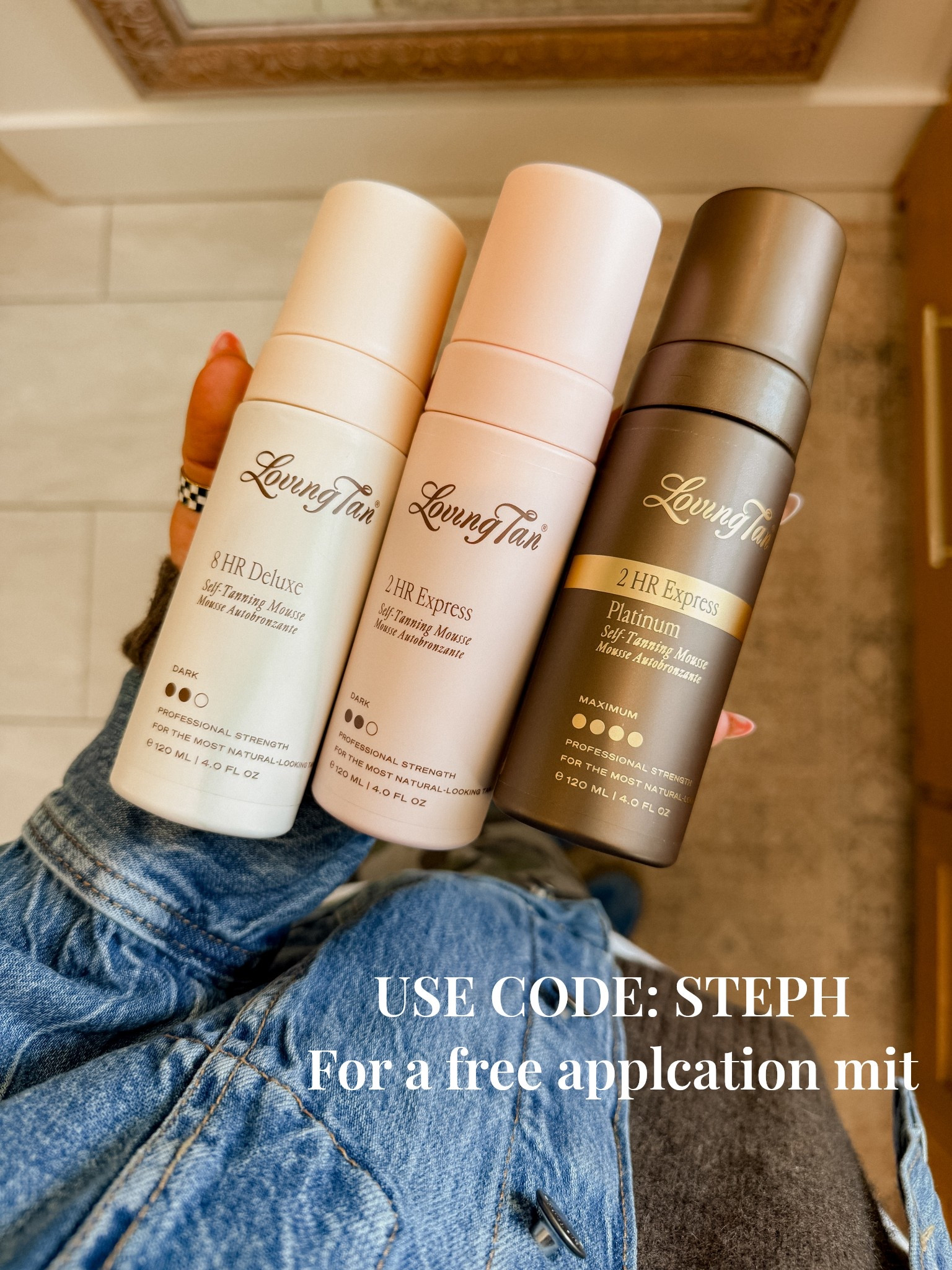 I love the ultra dark and the platinum. 
Use code: STEPH for a free application mit!


#LTKfitnessgoals #LTKgrwm #LTKmorningroutine