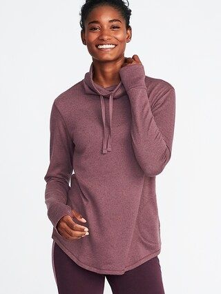 Funnel-Neck Sweater-Knit Performance Pullover for Women | Old Navy US