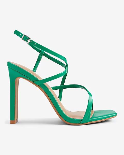 Strappy Heeled Sandals | Express