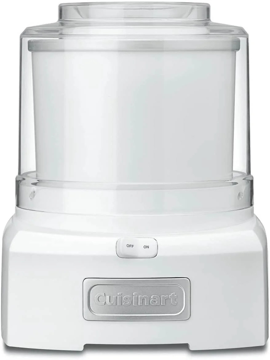 Cuisinart CIM-46PC 1.5 Quart Frozen Yogurt, Ice Cream and Sorbet Maker, White - Walmart.com | Walmart (US)
