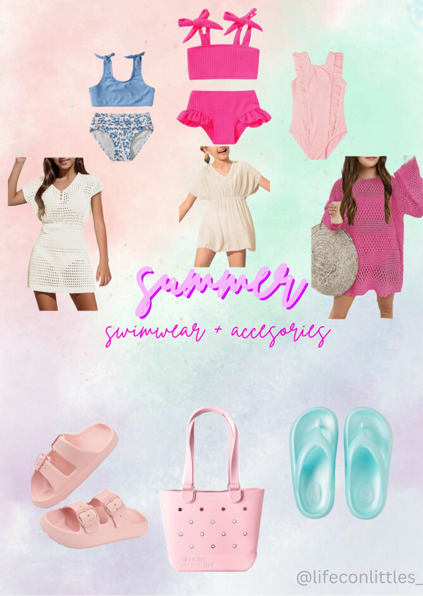 GIRLS SWIMWEAR + ACCESSORIES ✨💕☀️

#LTKSeasonal #LTKKids #LTKSwim