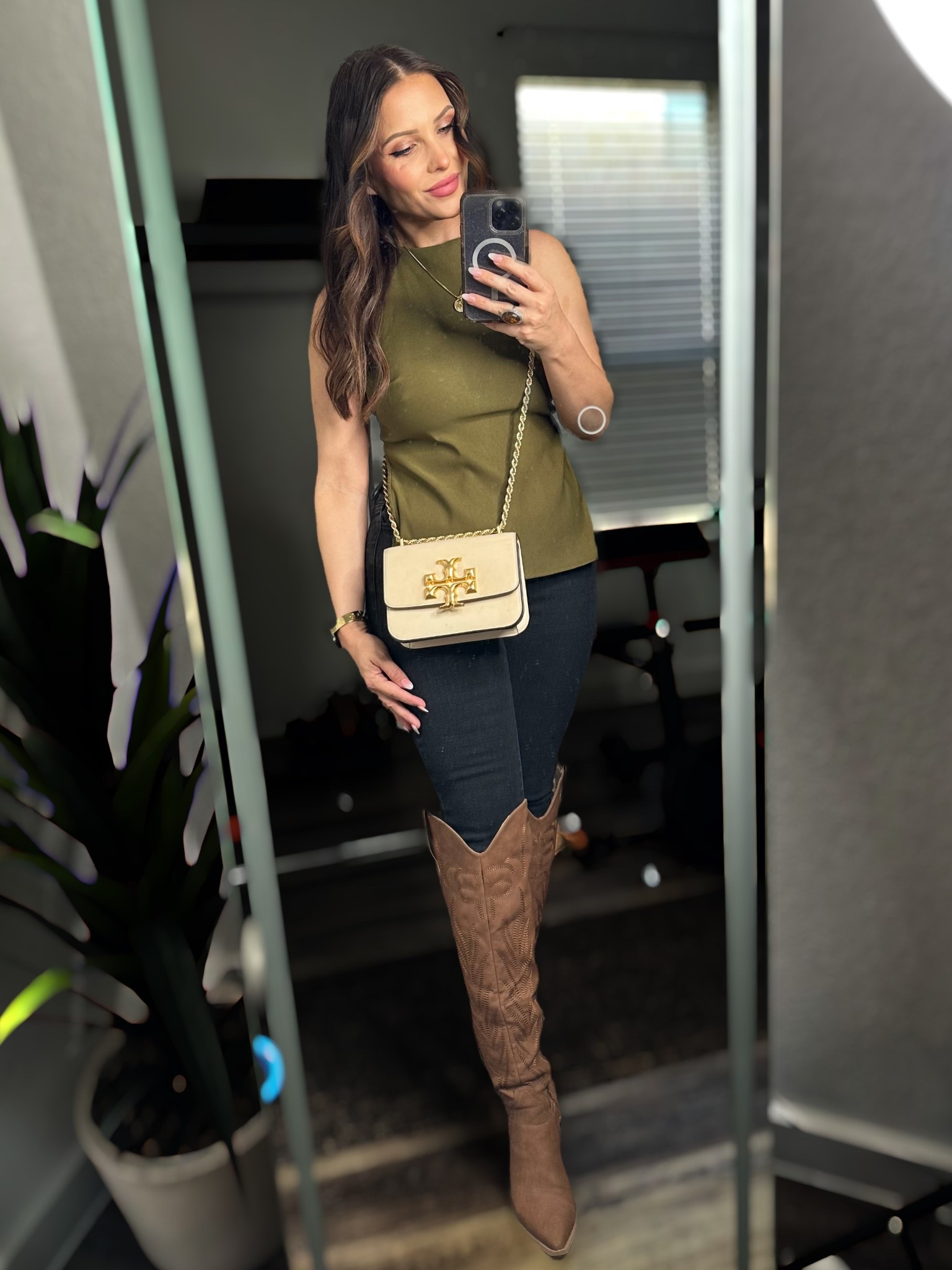 Rodeo Cook-off and Rodeo ready in this halter top, boots, and skinnies  

#LTKOver40 #LTKStyleTip #LTKFindsUnder100
