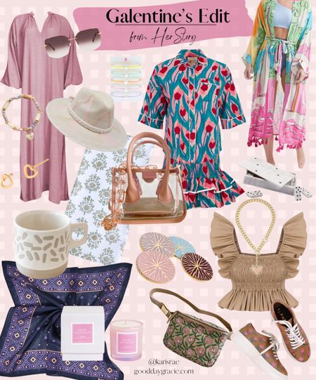 HerStory finds 💖 Galentine’s gifts, Valentine’s gifts

Hermoza, pink caftan, clear bag, heart earrings, heart jewelry, matching set, silk scarf, Gresham jewelry, entertaining favorites, summer hat ✨

#LTKsalealert #LTKfindsunder50 #LTKGiftGuide
