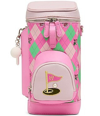 Betsey Johnson Par-Tee Novelty Golf Crossbody Bag - Pink | Dillard's
