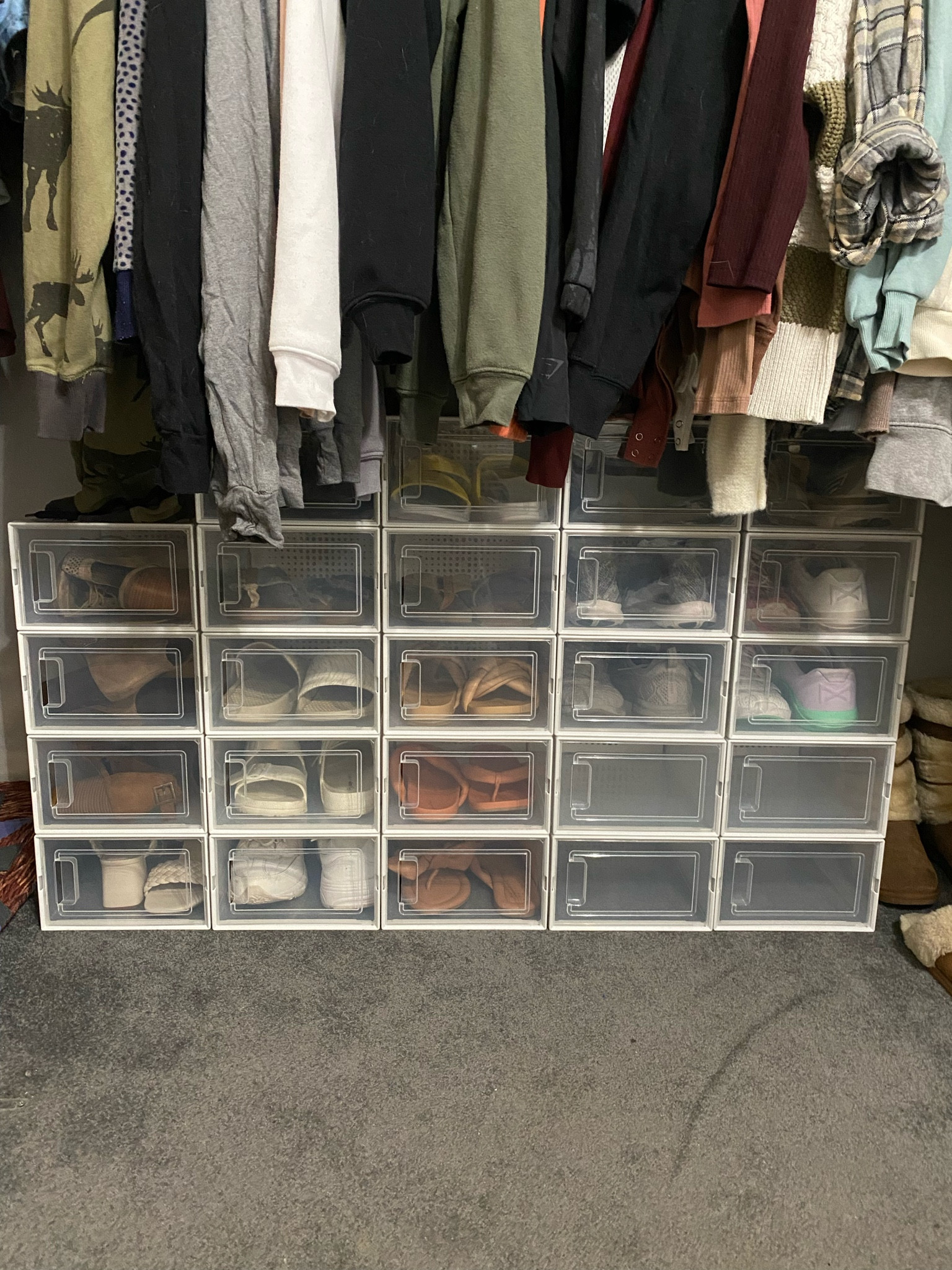 Shoe organization 👟👠👢👡🩴 
Has doors & air vents in the back! 
‼️Currently on sale!

#LTKfamily #LTKshoecrush #LTKsalealert