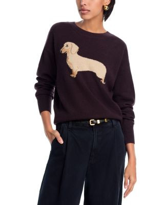 100% Cashmere Dachshund Dog Intarsia Sweater - Exclusive | Bloomingdale's (US)