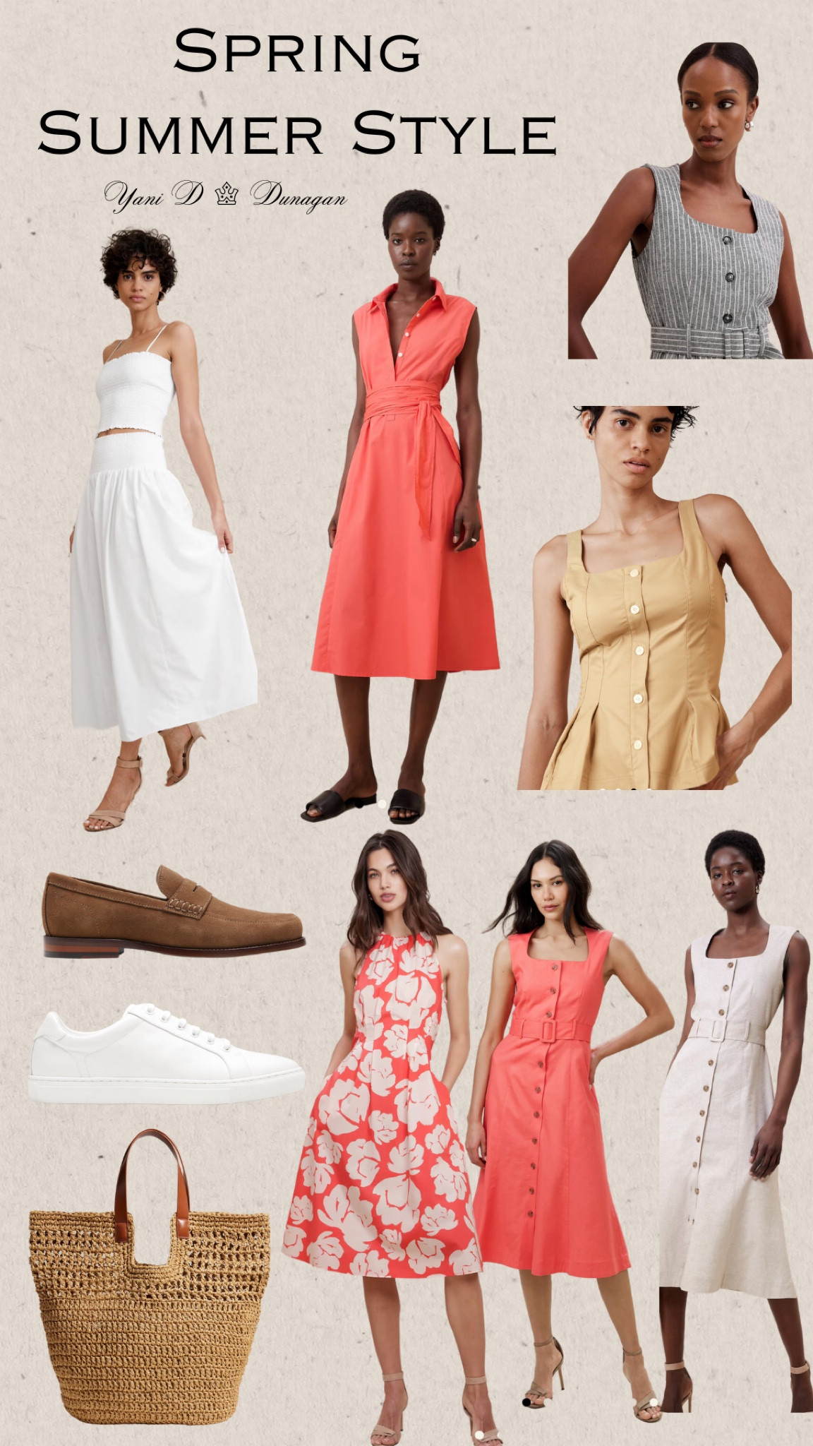 Spring Summer Fashion!
TWILL BUTTON BUSTIER TOP 
POPLIN MAXI SKIRT
MIDI SHIRTDRESS, PAPER STRAW SHOPPER TOTE, LEATHER SNEAKERS
PACKABLE FEDORA
Spring/ Summer Style

#LTKbeauty #LTKSeasonal #LTKstyletip