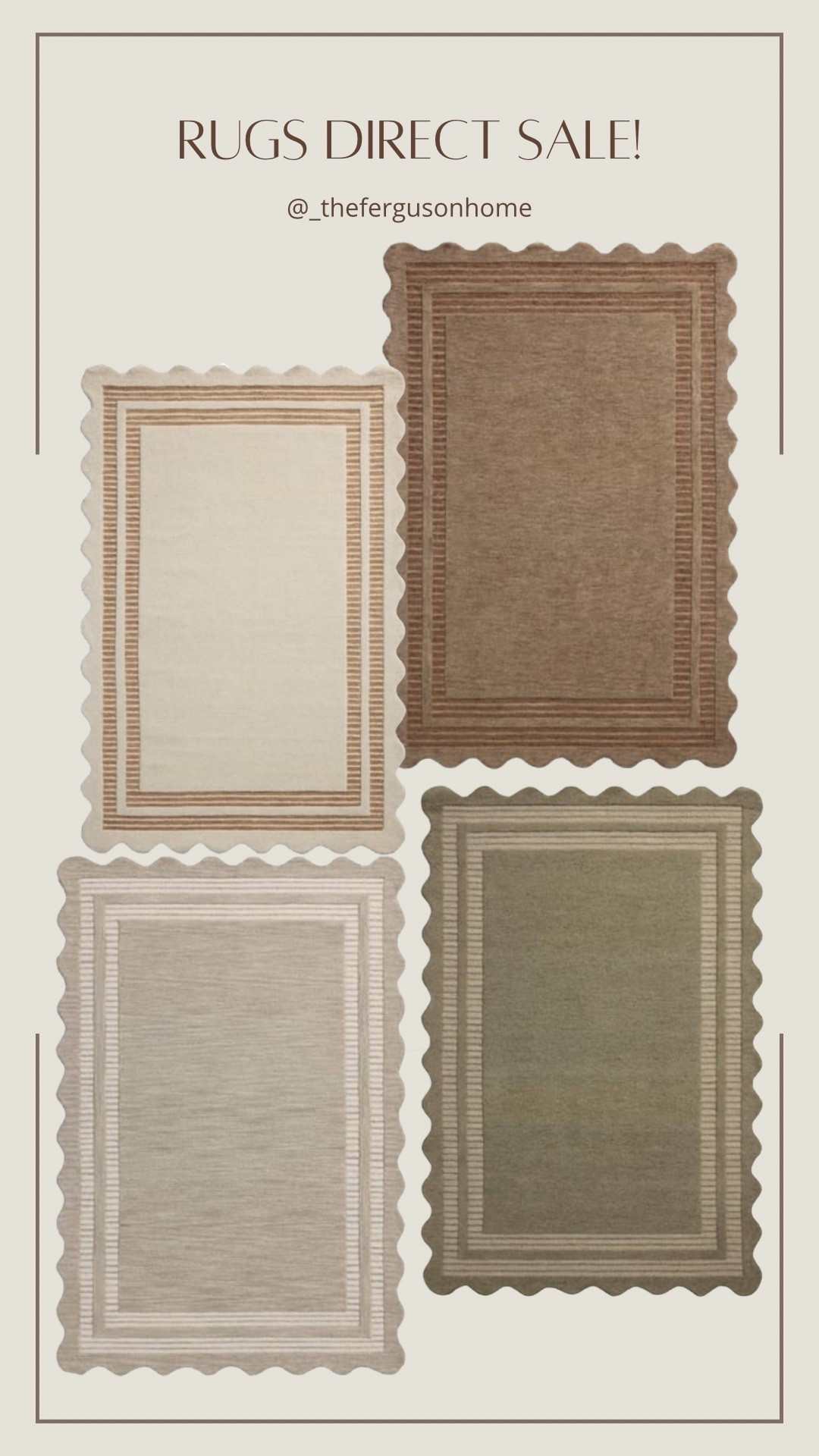 Rugs Direct Sale! These beauties are over 40% off 🤎