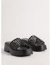 Woven Chunky Flatform Slide (WW) | Torrid (US & Canada)