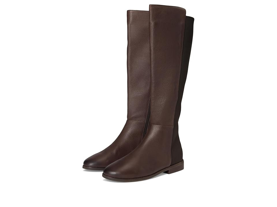 Gentle Souls by Kenneth Cole Emma Tall 5050 Boots Women's Boots Chocolate Leather : 7.5 M | Zappos