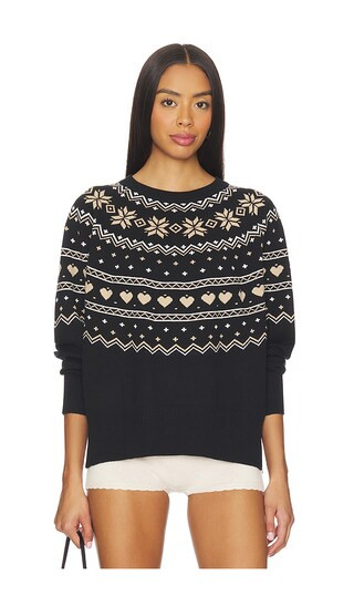 Elizabeth Sweater in Mystic Fairisle | Revolve Clothing (Global)