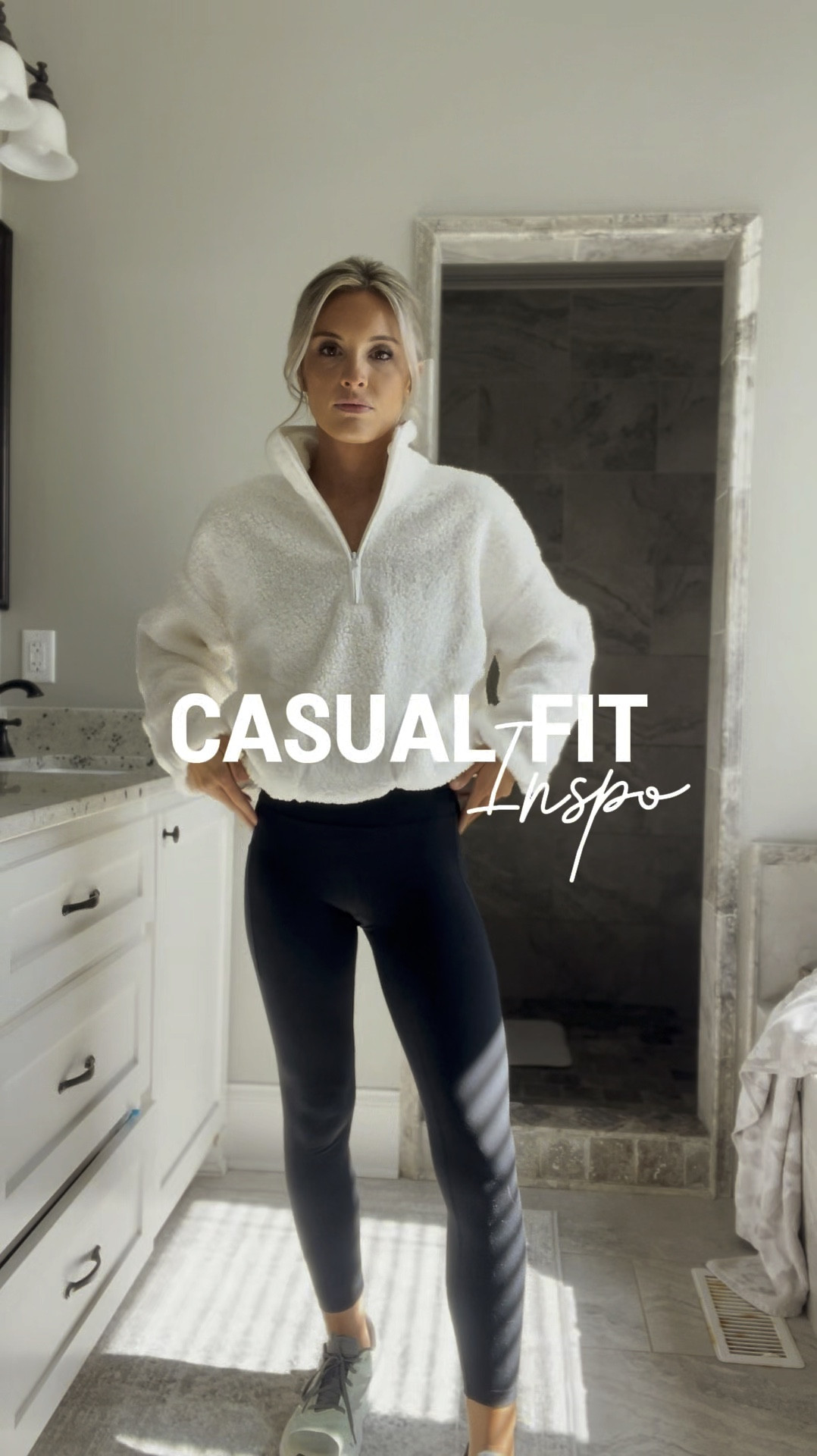 Love this easy fit!! Wearing a small in both the pullover and leggings!
The hobo bag is worth every cent. 🤌🏻 

#LTKSeasonal #LTKVideo #LTKSaleAlert