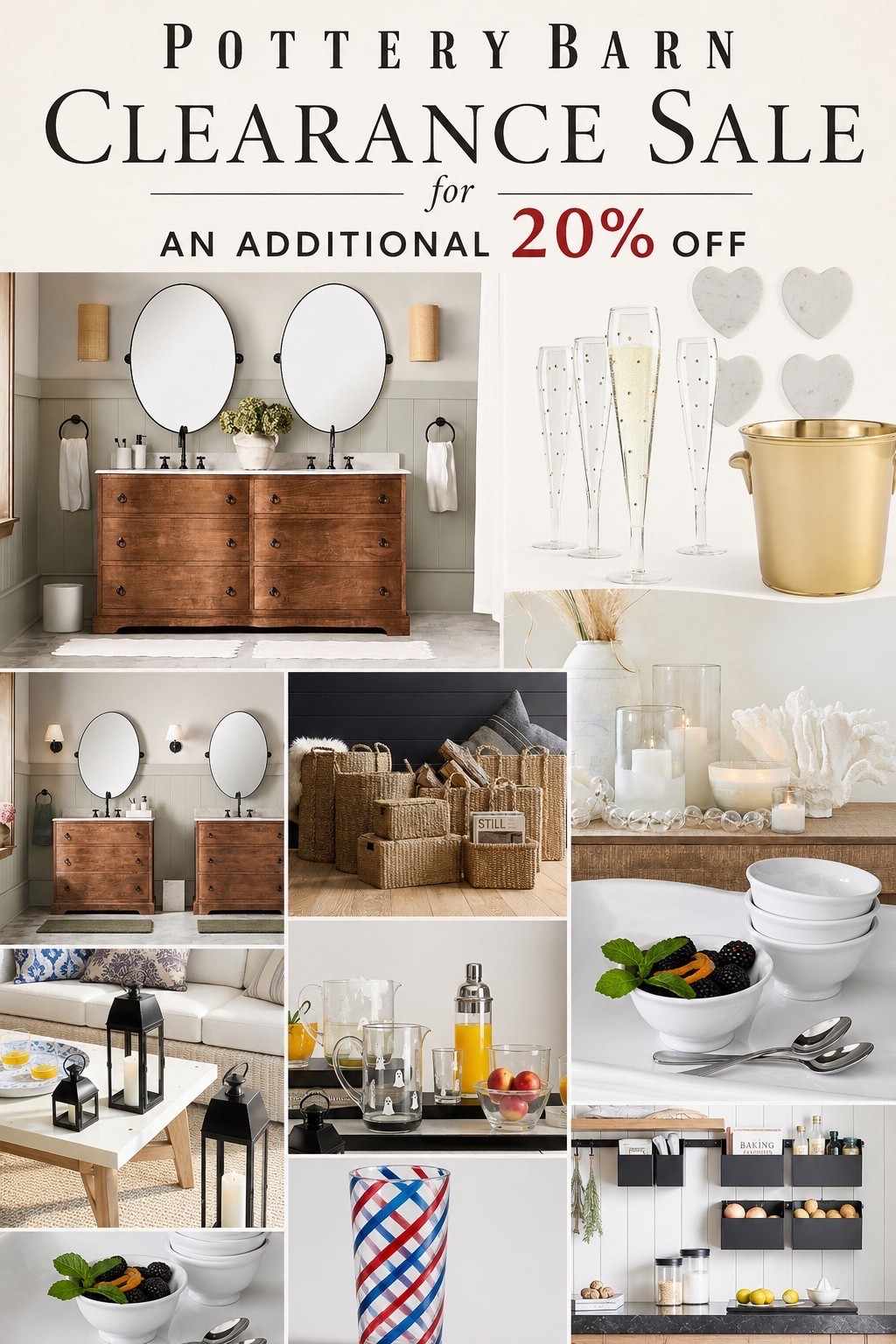 Pottery Barn clearance sale ‼️

#LTKSaleAlert #LTKHome #LTKmomlife