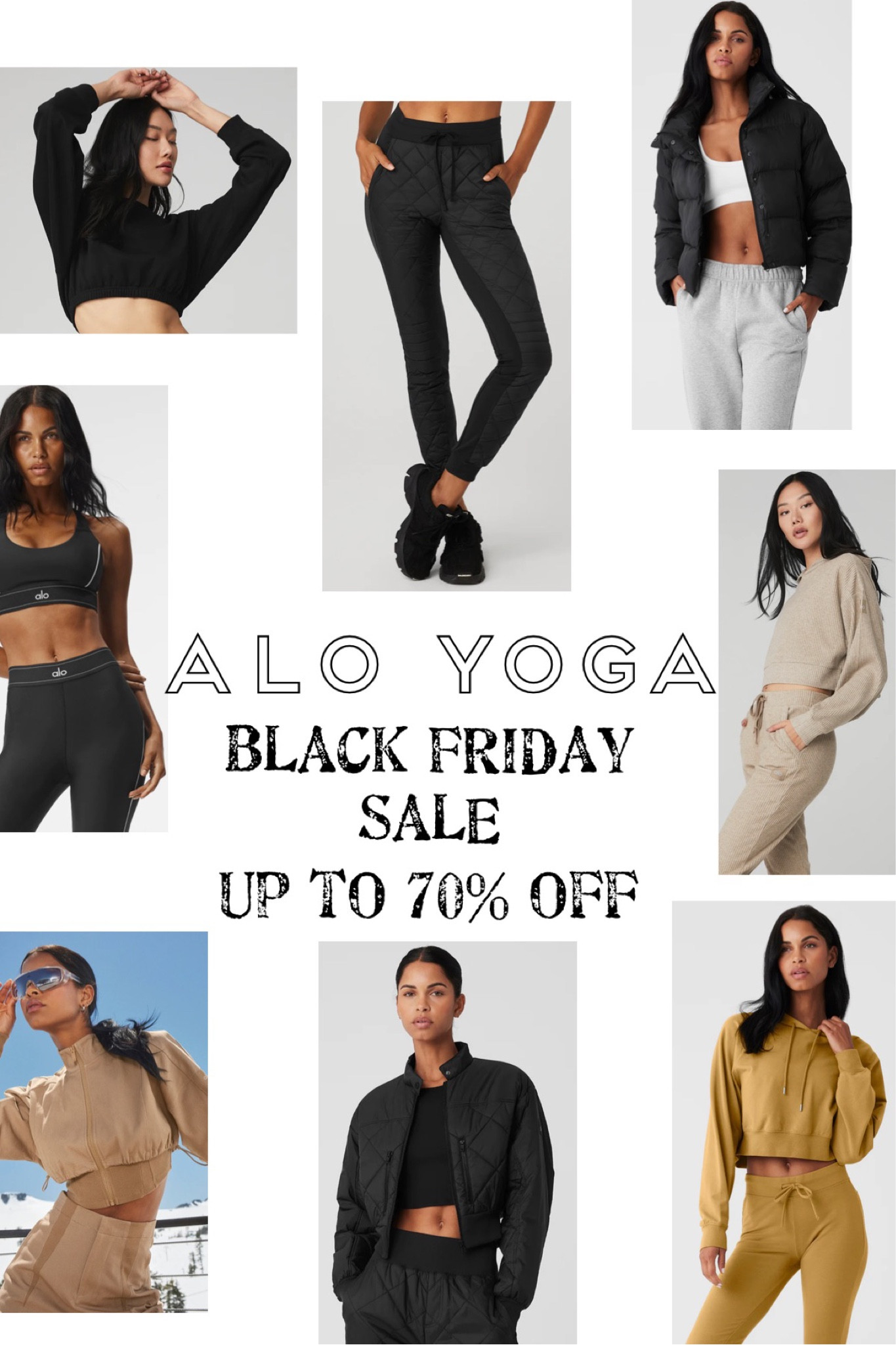 Alo yoga Black Friday sale! 
up to 70% off! 

#LTKsalealert #LTKCyberWeek #LTKfitness