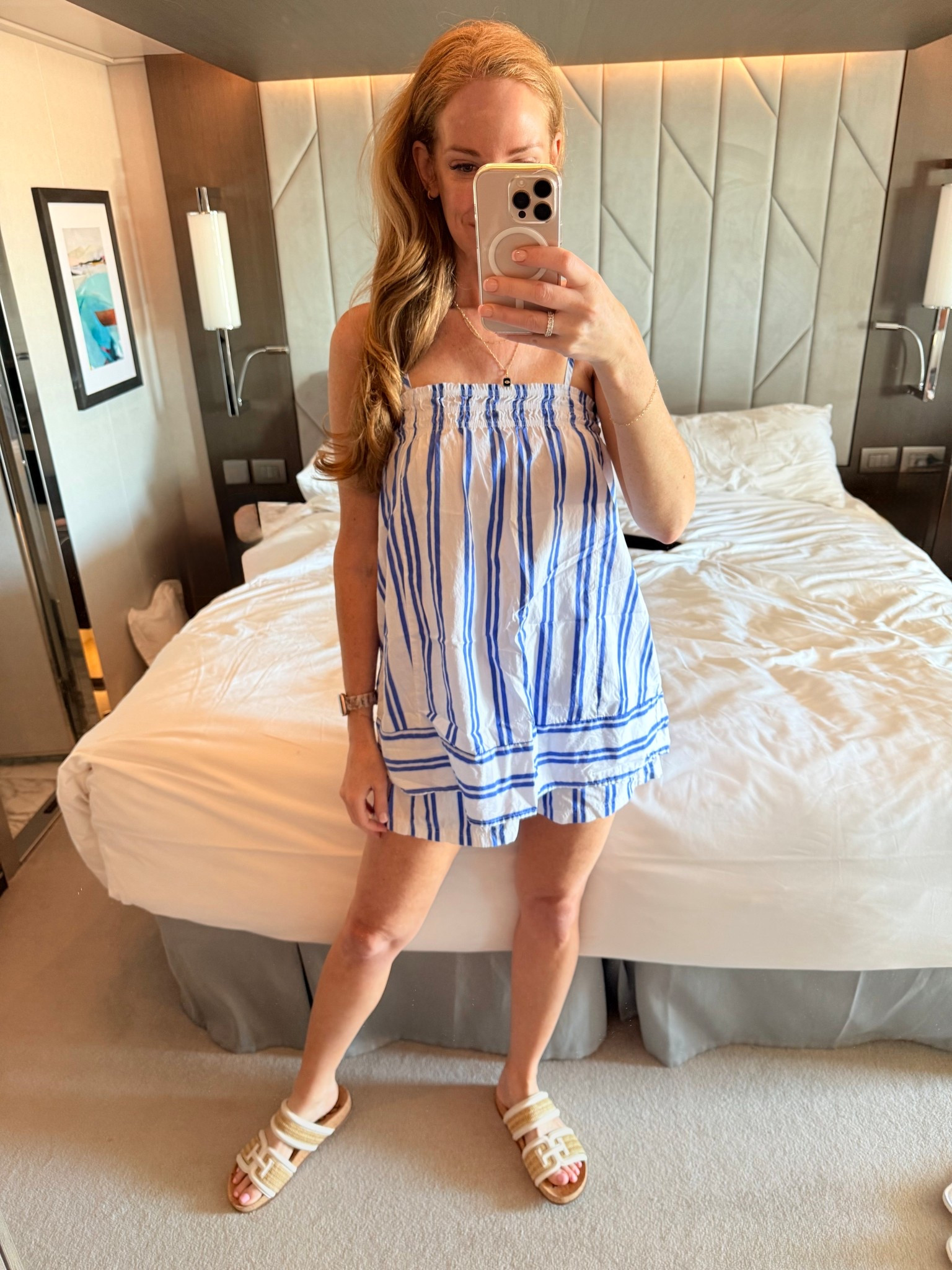 Cutest light summer set 💙🤍💙

#LTKTravel #LTKSeasonal #LTKFindsUnder50