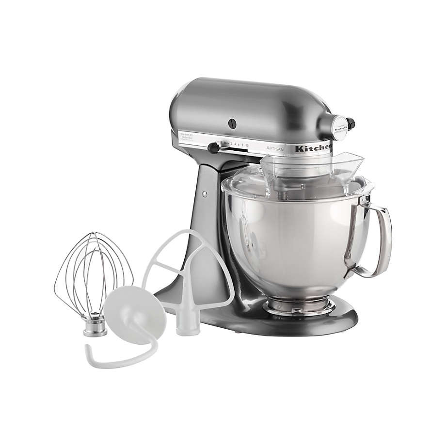 KitchenAid Artisan Series Matte Milkshake White 5-Quart Tilt-Head Stand Mixer + Reviews | Crate &... | Crate & Barrel