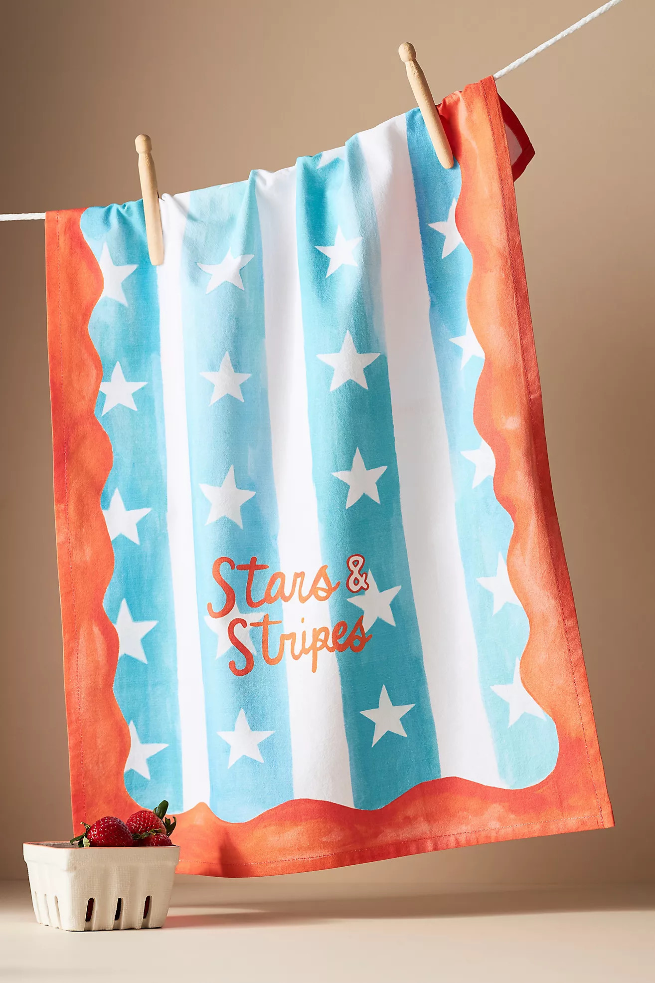 Lana's Shop Stars & Stripes Dish Towel | Anthropologie (US)