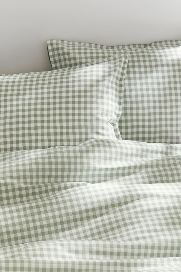 Patterned King/Queen Duvet Cover Set | H&M (US + CA)