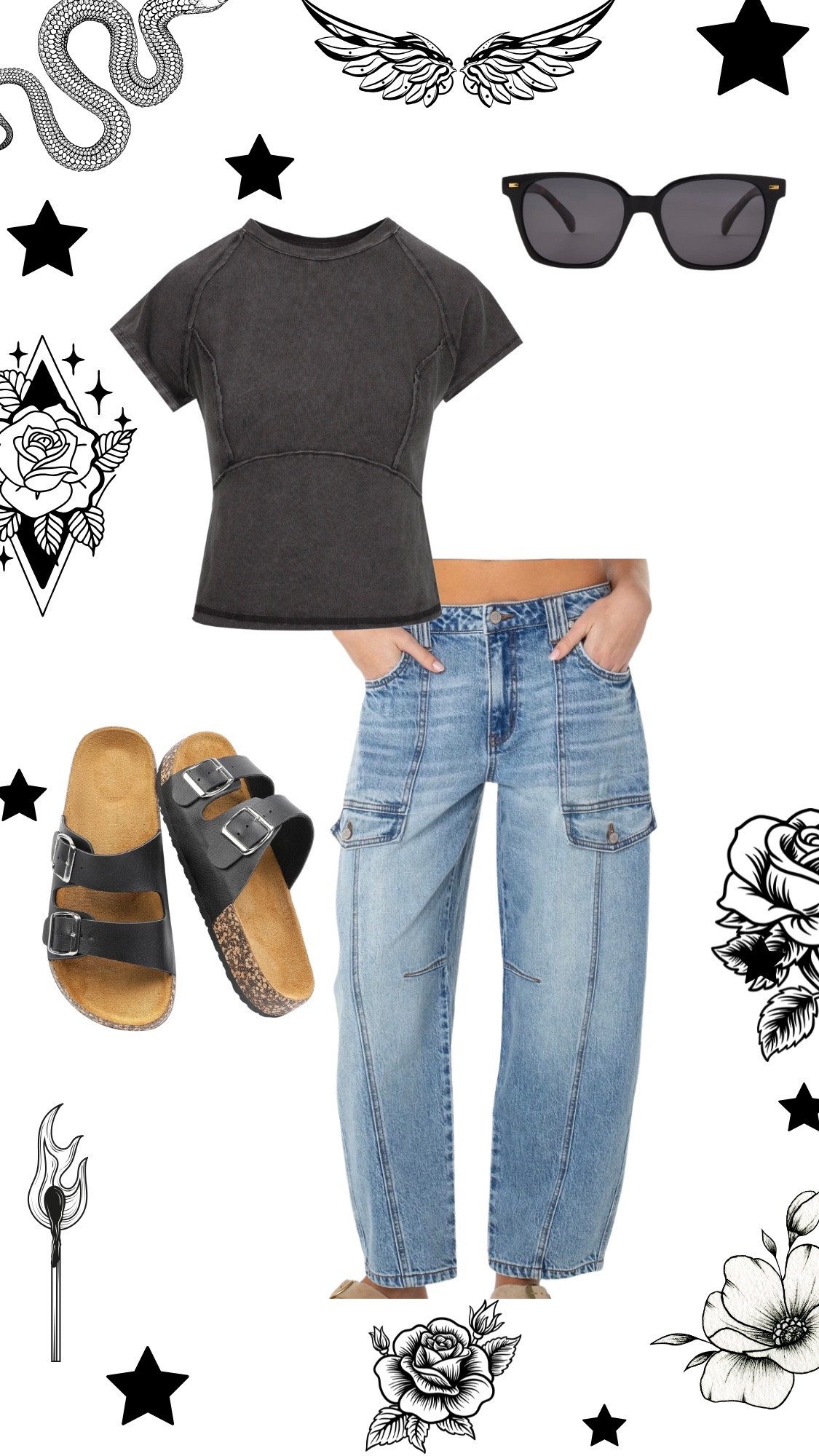 These barrel jeans are too good and go perfect with the boxy crop tee.

#LTKootd #LTKgrwm #LTKMidsize
