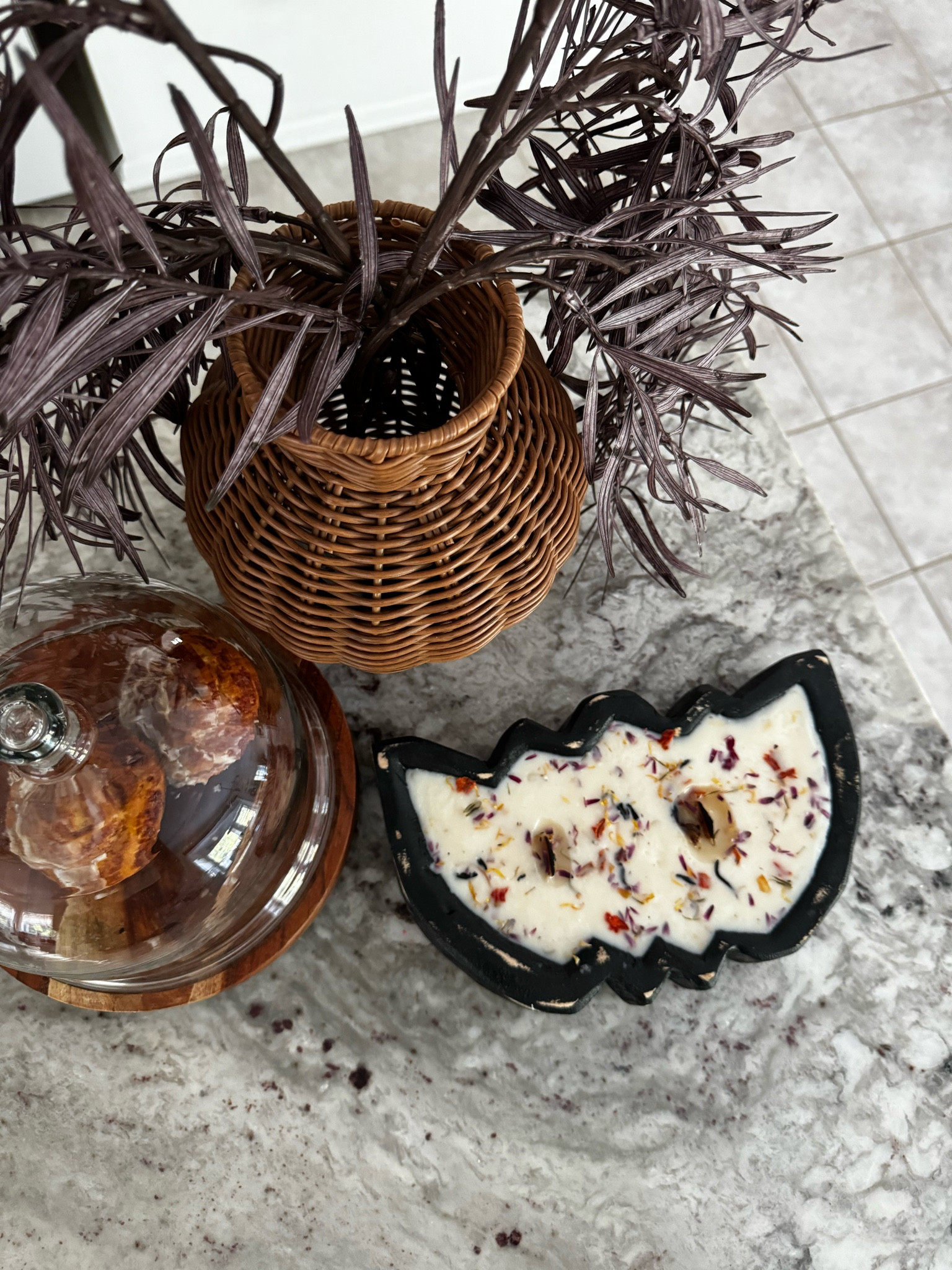 Abandoned cakes black bat candle in “witches brew” scent. Use code - - at checkout 

#LTKSeasonal #LTKHome #LTKFallSale