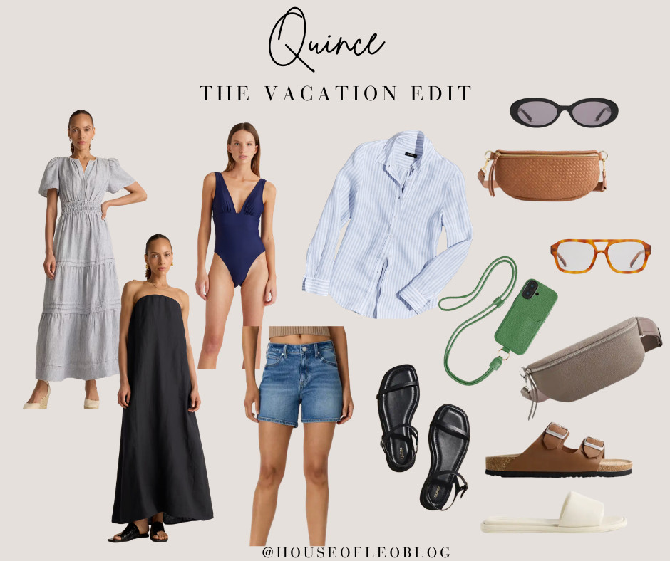 Great pieces for Quince for your summer vacations! 

 #LTKOver40 #LTKSwim #LTKTravel