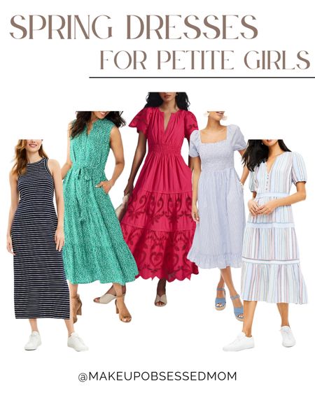Cute and stylish midi dresses to wear during spring! Perfect for us, petite girls!

#summerstyle #outfitidea #petitefashion #springlook #midlifestyle

#LTKU #LTKFind #LTKstyletip
