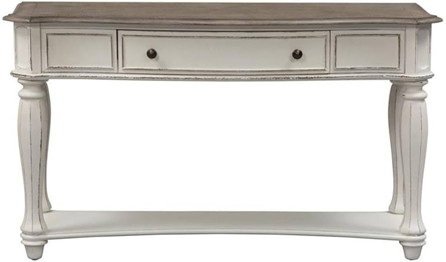 Liberty Furniture Industries Magnolia Manor Sofa Table, W52 x D18 x H30, White | Amazon (US)