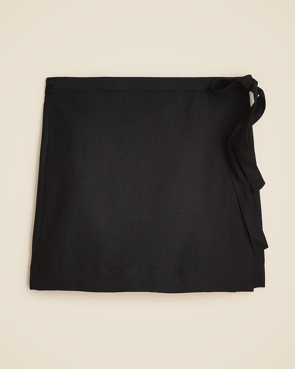 Wrap skirt in linen | J. Crew US