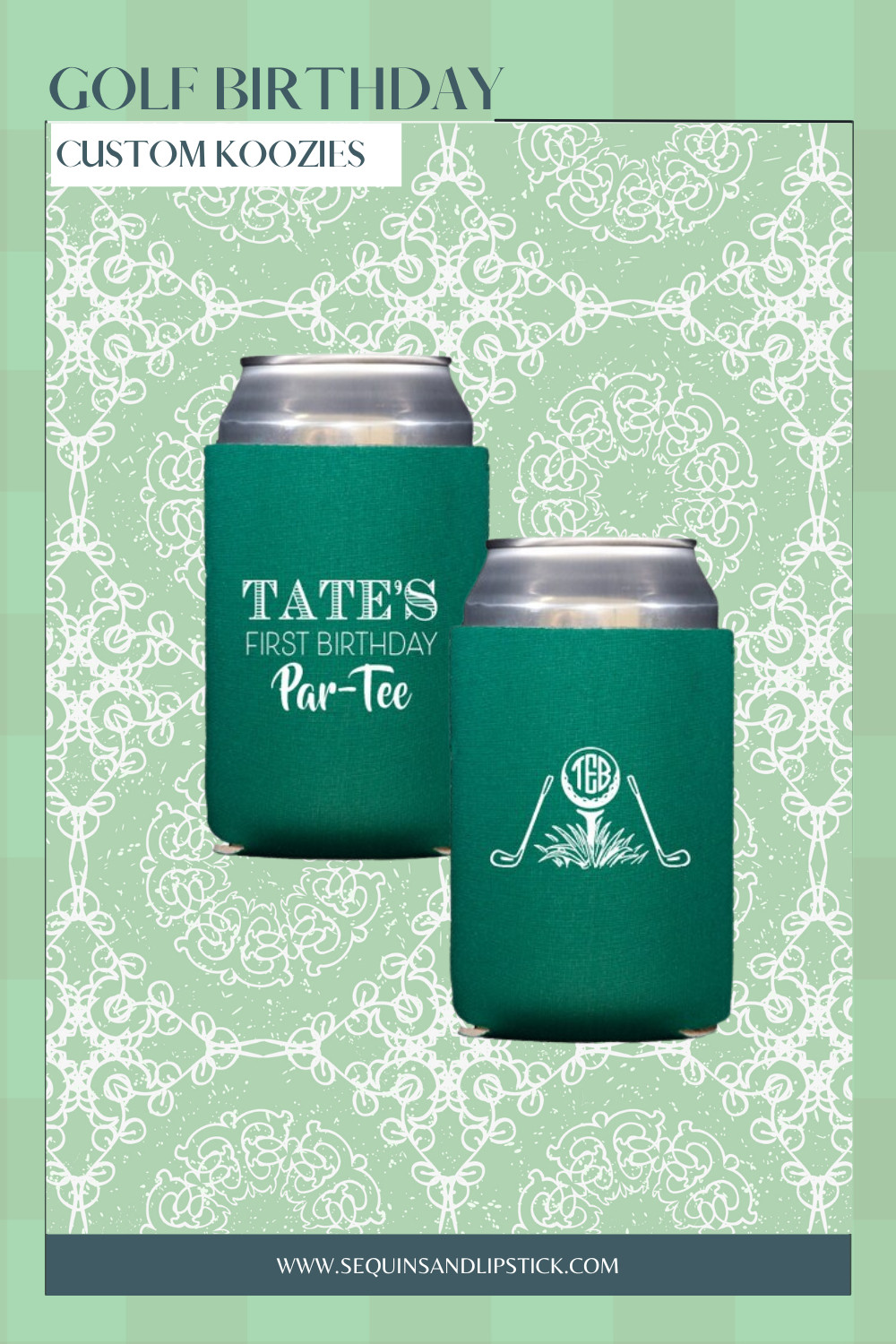Tee up a memorable celebration with personalized golf birthday koozies. Perfect for golf-themed parties, milestone birthdays, and outdoor gatherings, these custom koozies make fun and functional party favors. 

 #LTKGiftGuide #LTKMens