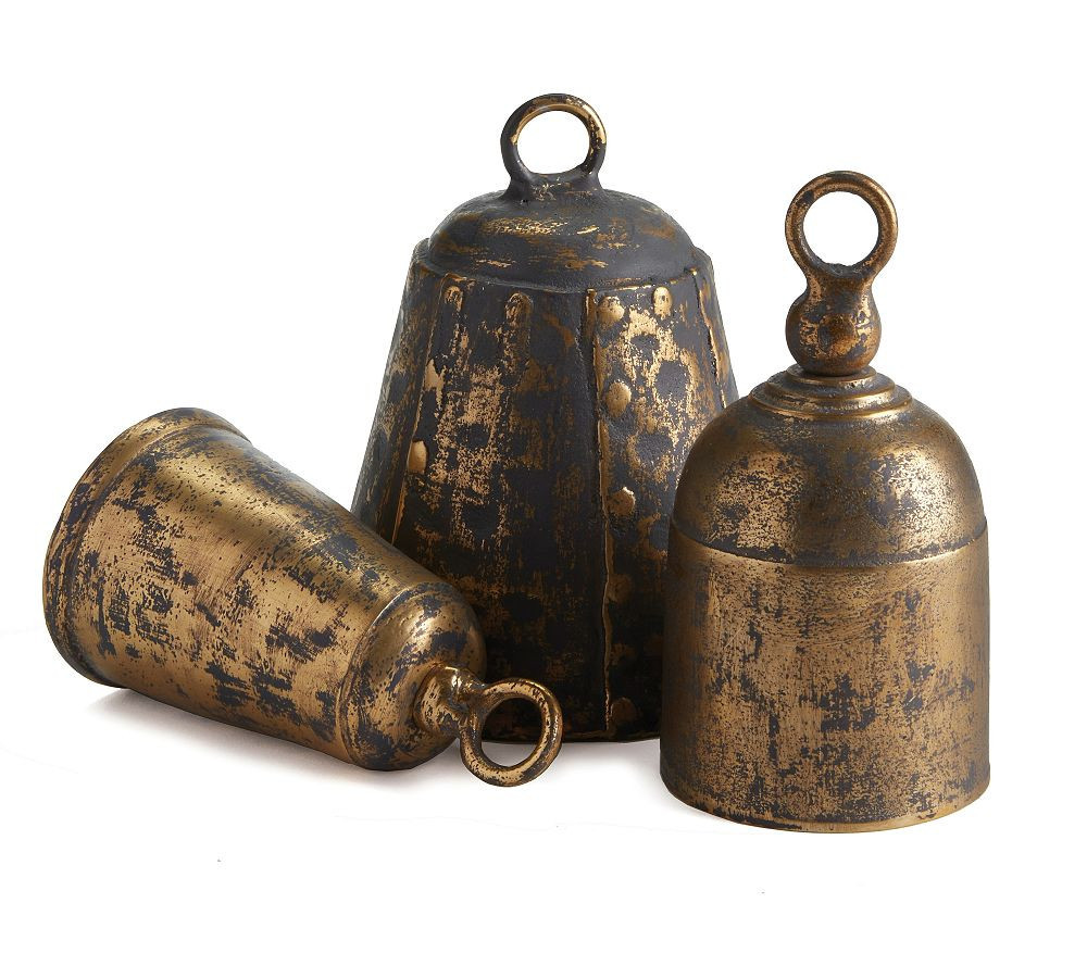 Sevilla Bells, Brass - Set of 3 | Pottery Barn (US)